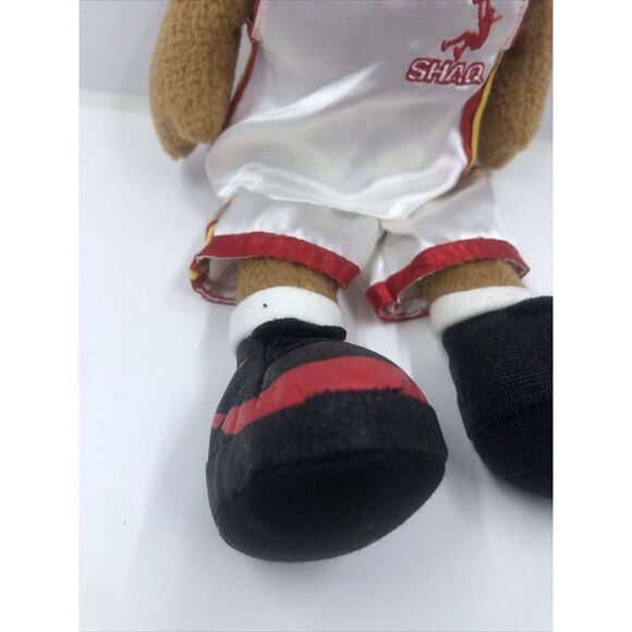 Ty Beanie Baby Shaq O'Neal 32  Shaq Bear Basketball Stuffed Plush Toy 10” No Tag - Picture 5 of 11